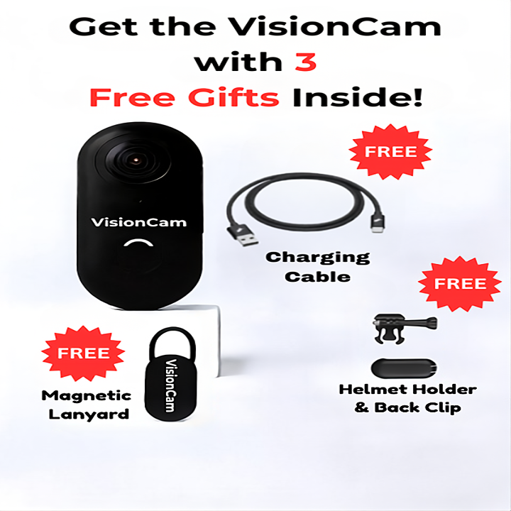 The VisionCam™ 4K - Musician Action Camera