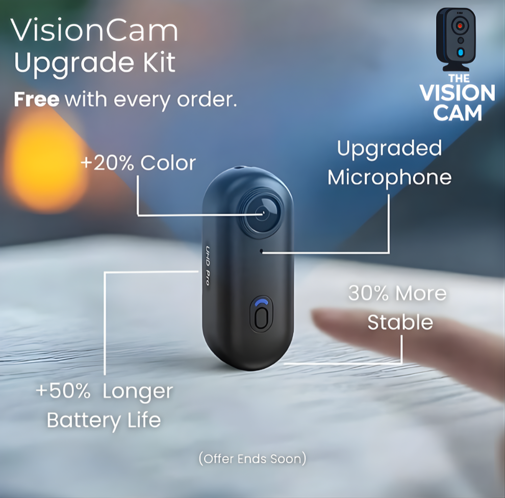 The VisionCam™ 4K Action Camera