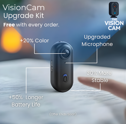 The VisionCam™ 4K Action Camera