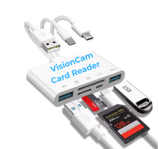 The VisionCam™ Phone Transfer Adapter
